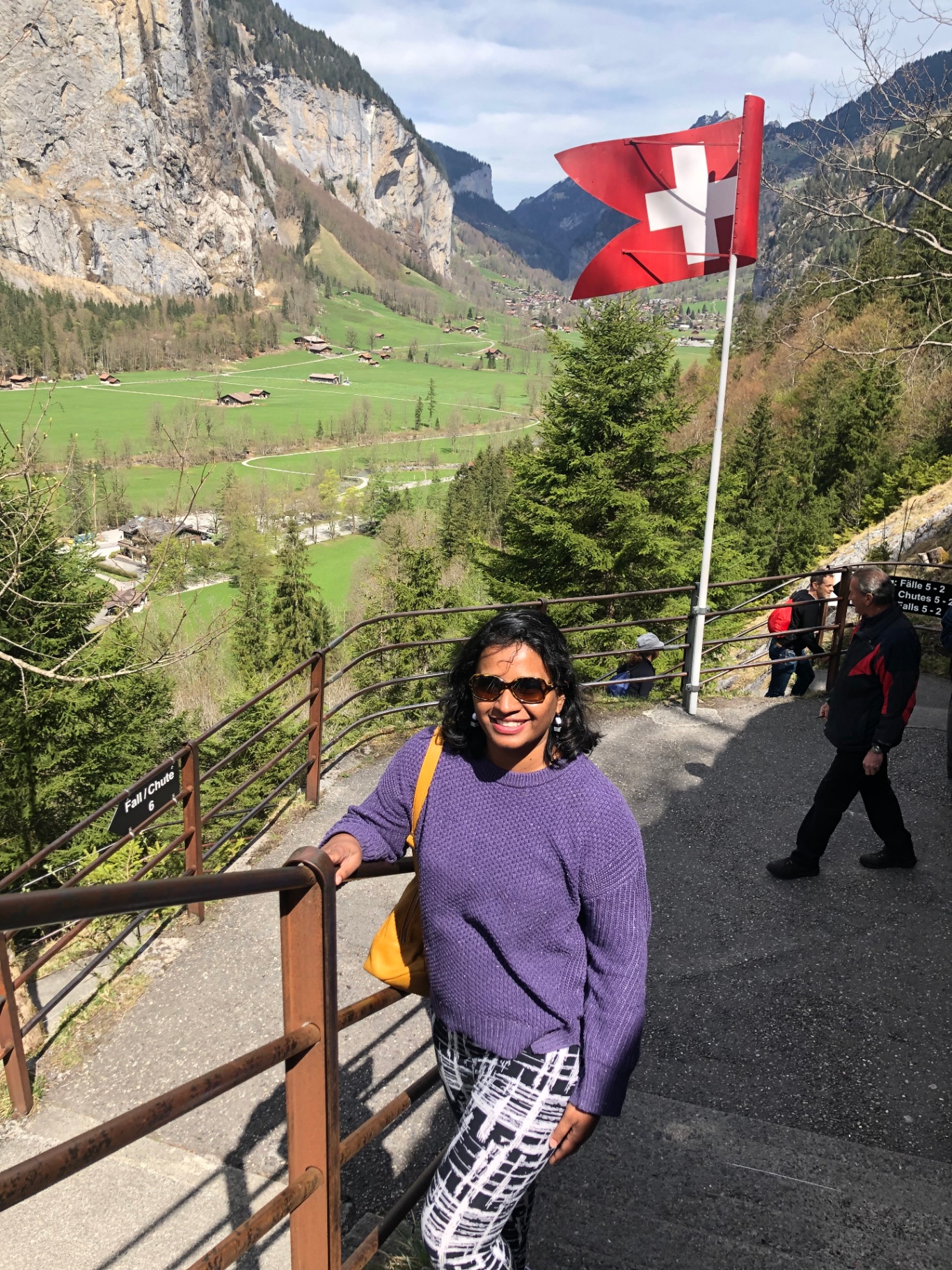 Divya during a mountain trip